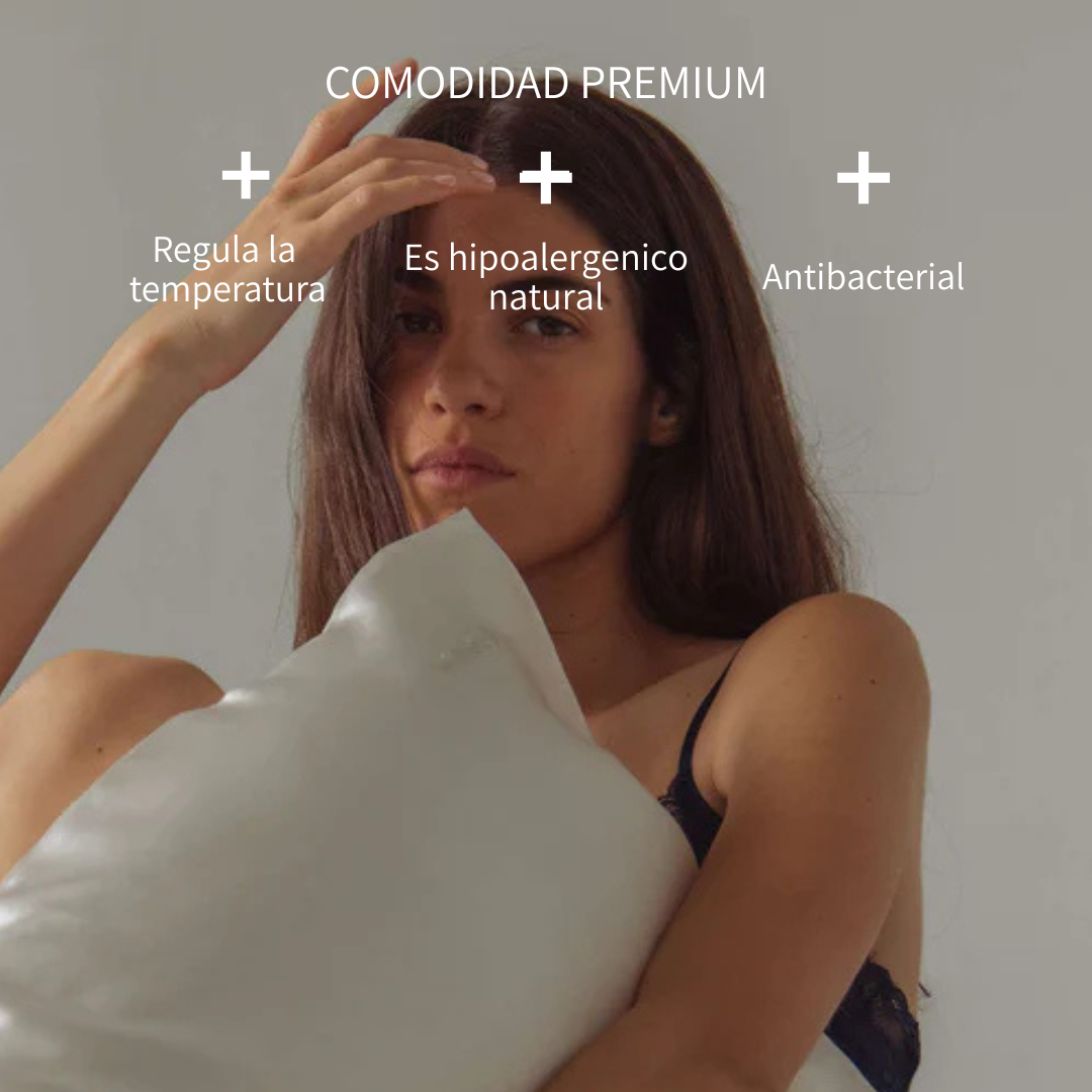 X2 Fundas Premium de Satén | El secreto para despertar mejor