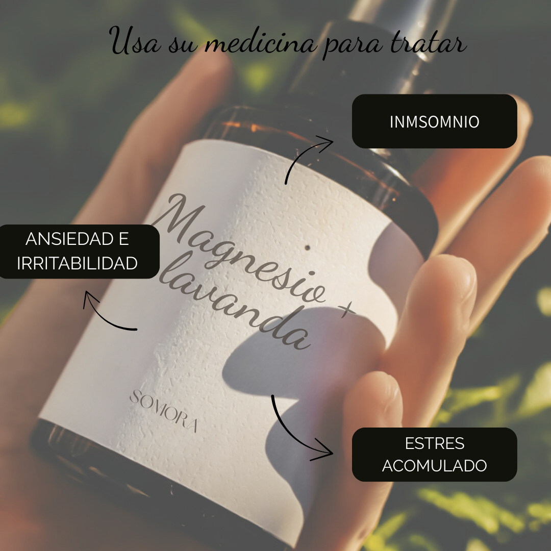 Spray nocturno | magnesio + lavanda